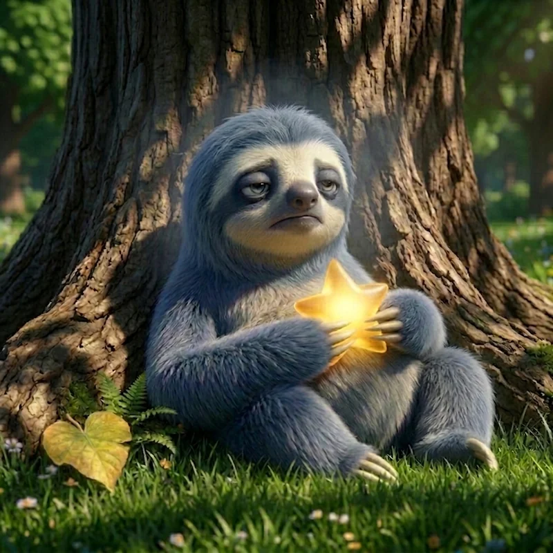 Sloth — the gloomy friend